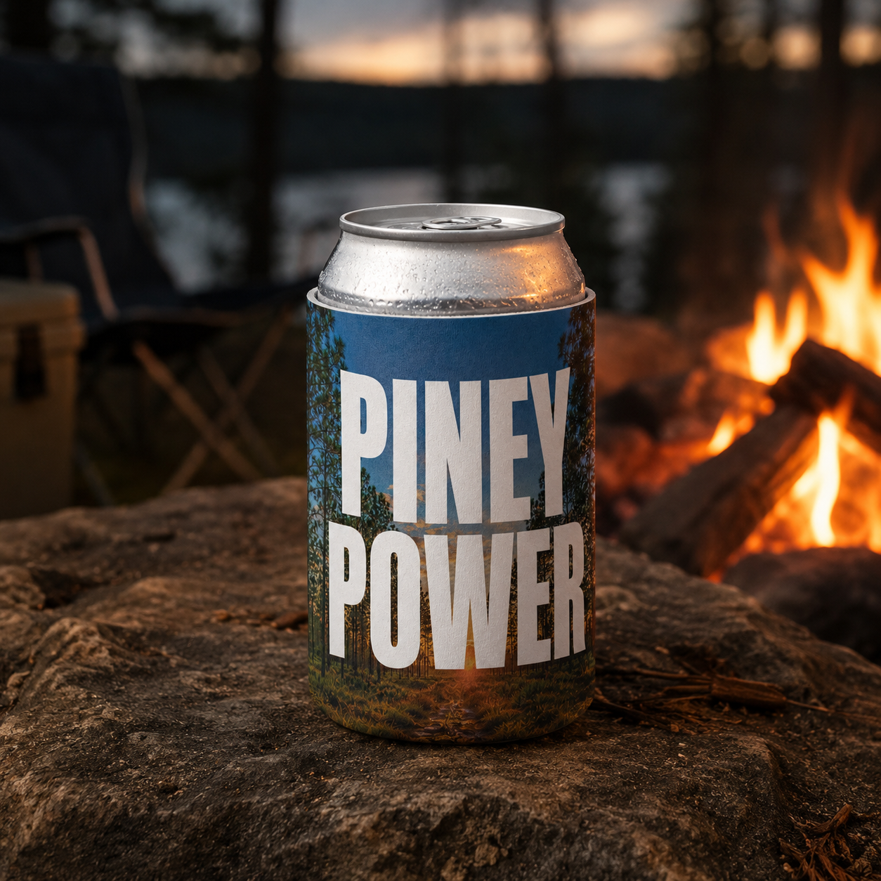 Piney Power Can Cooler - True Jersey