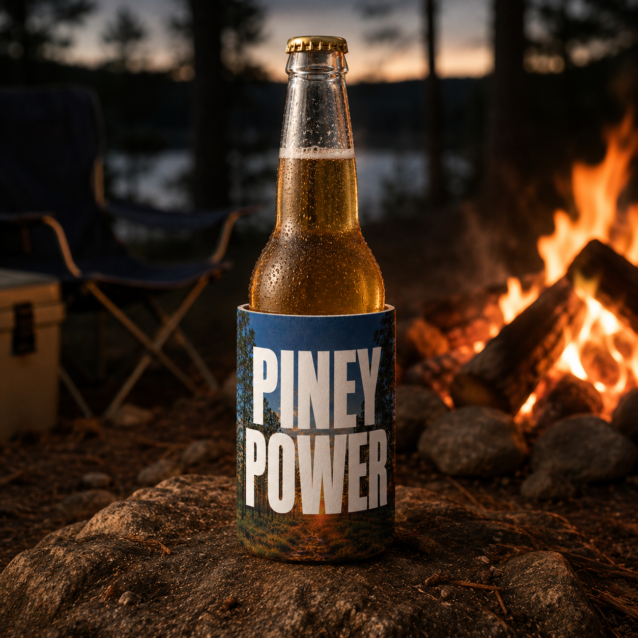 Piney Power Can Cooler - True Jersey