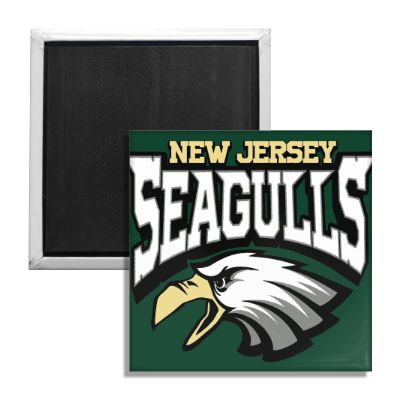 New Jersey Seagulls Fridge Magnet - True Jersey
