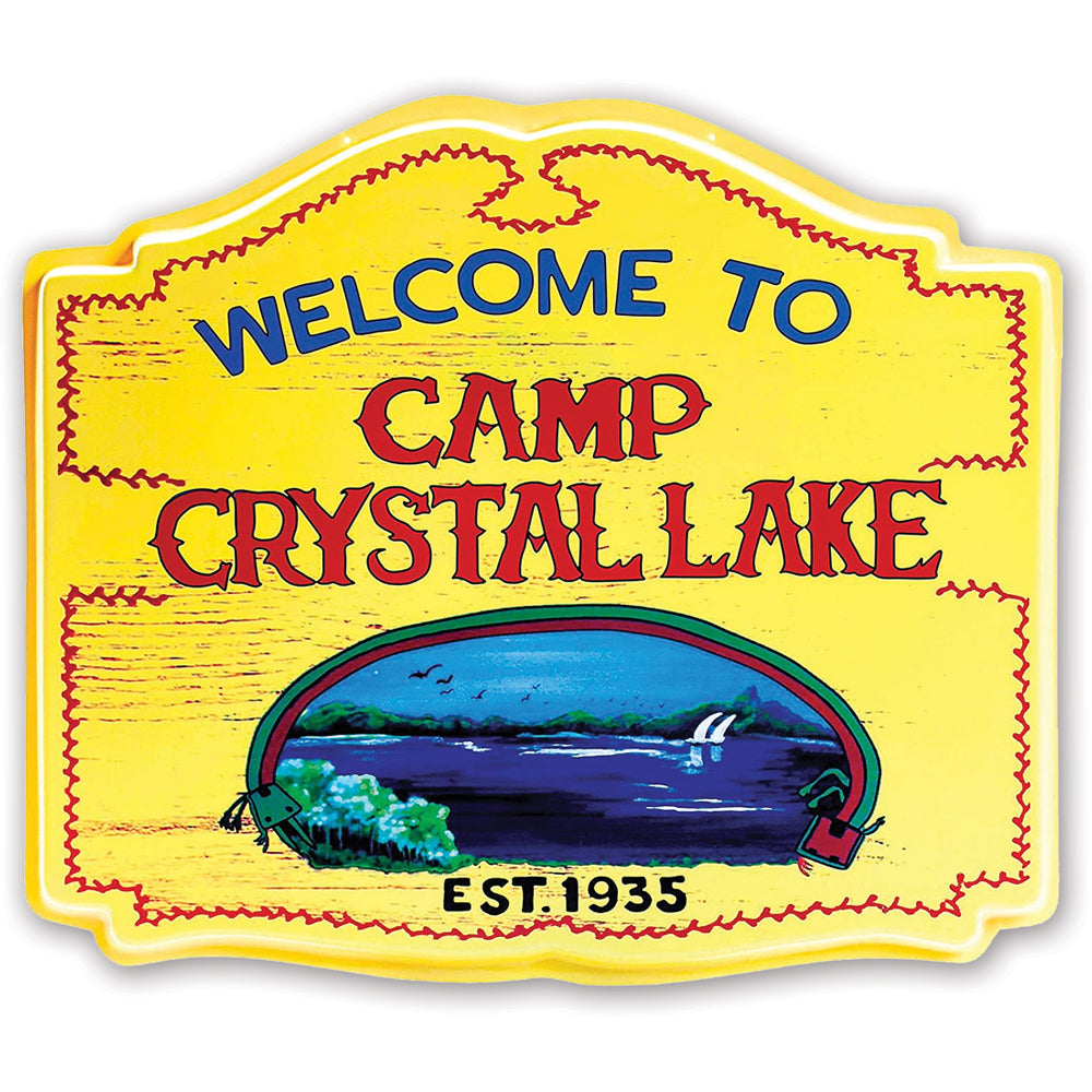 Camp Crystal Lake Sticker - Shady Front