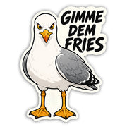 Gimme Dem Fries Sticker - True Jersey