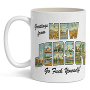 Greetings from New Jersey Mug