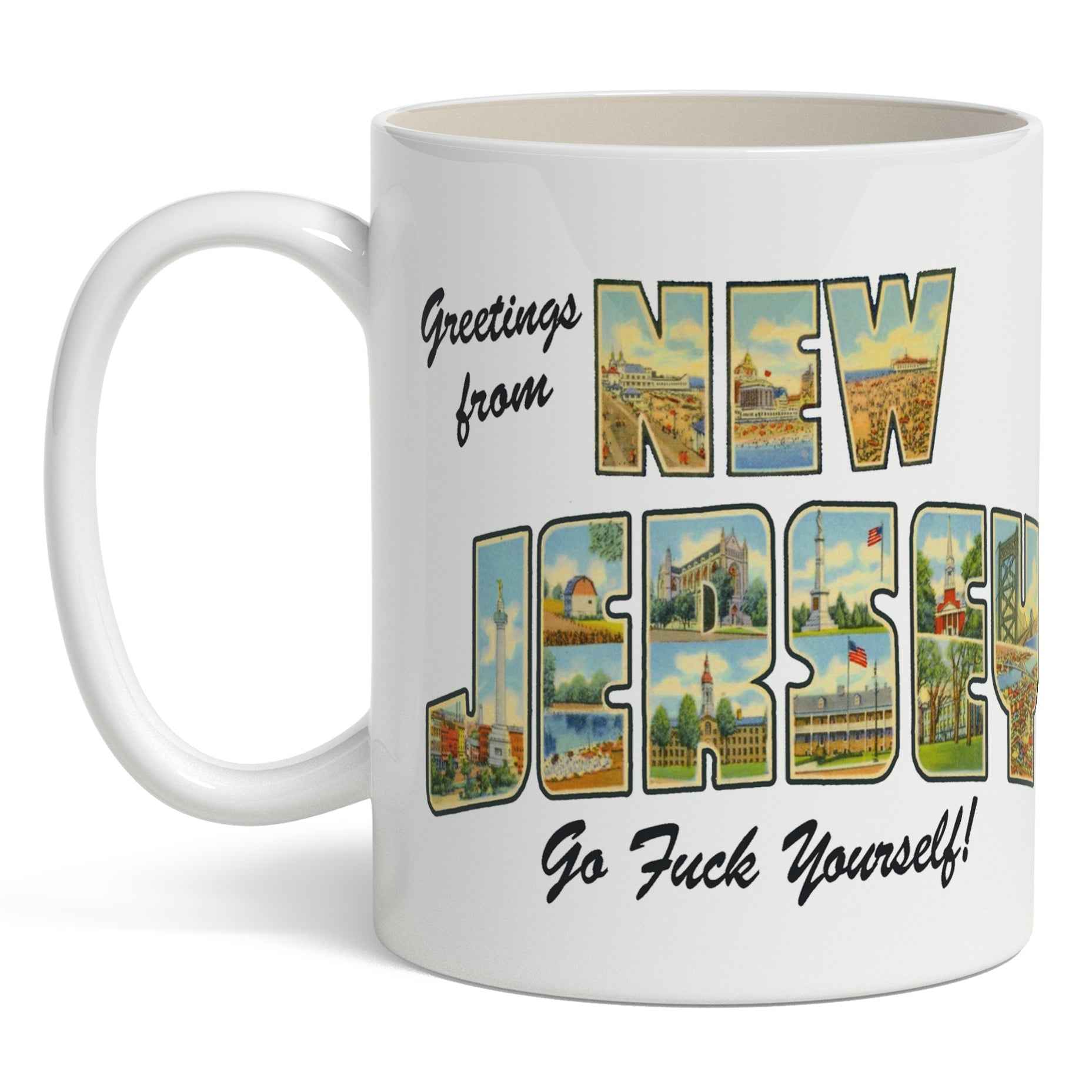 Greetings from New Jersey Mug