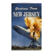 Greetings from New Jersey "Hindenburg" Greeting Card