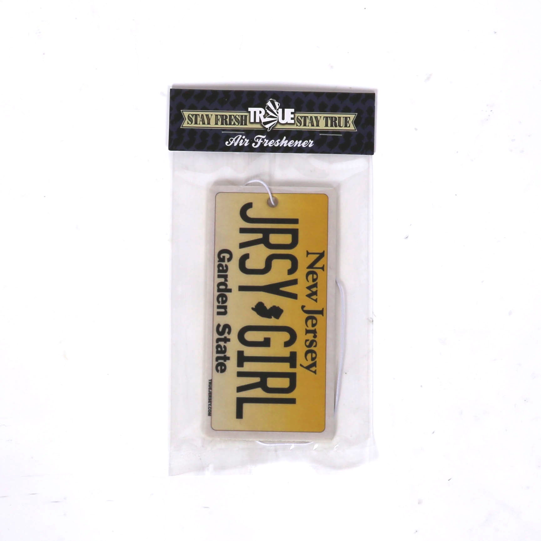 Jersey Girl License Plate Air Freshener - Shady Front