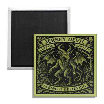 Jersey Devil Cryptid Society Fridge Magnet - True Jersey