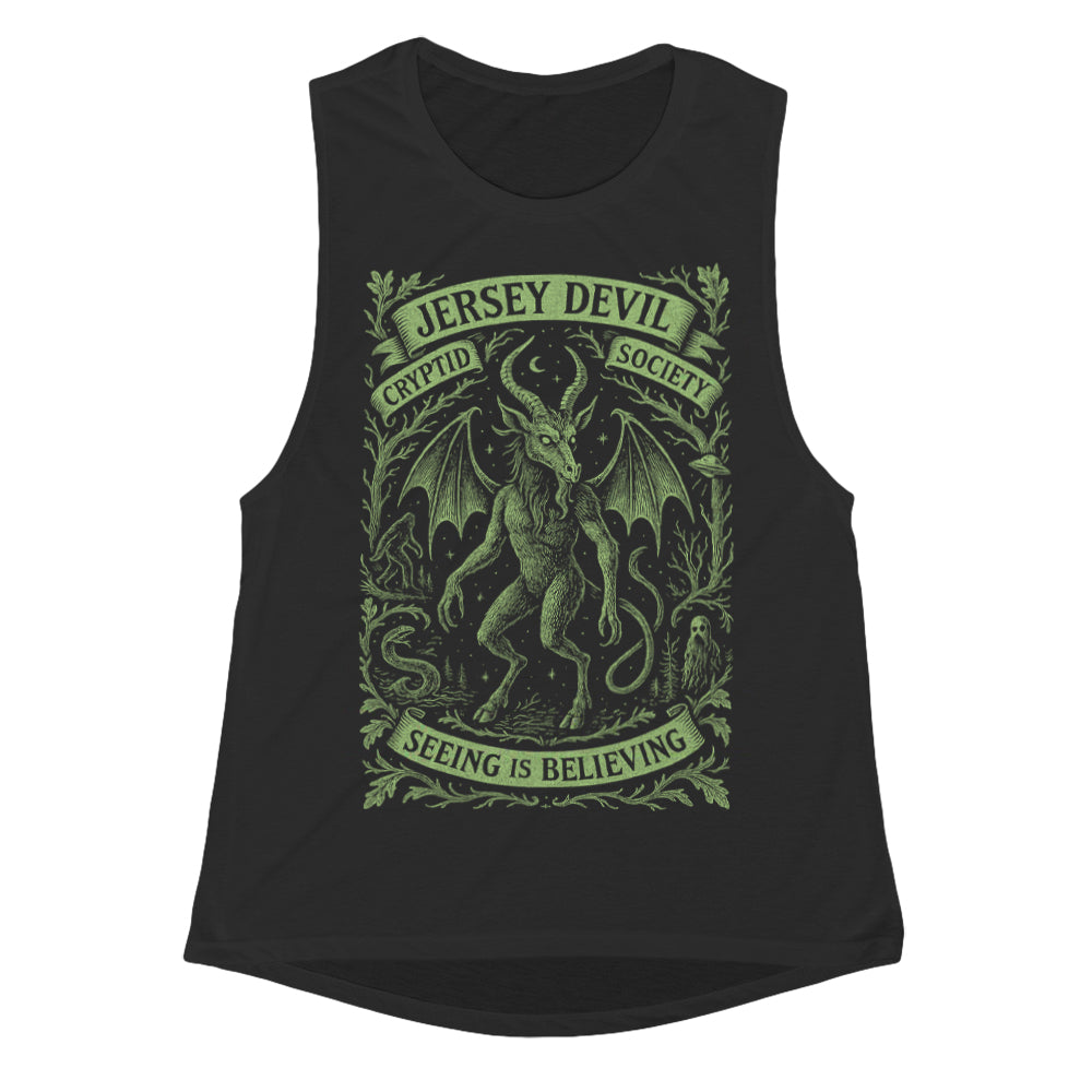 Jersey Devil Cryptid Society Girls Tank - True Jersey