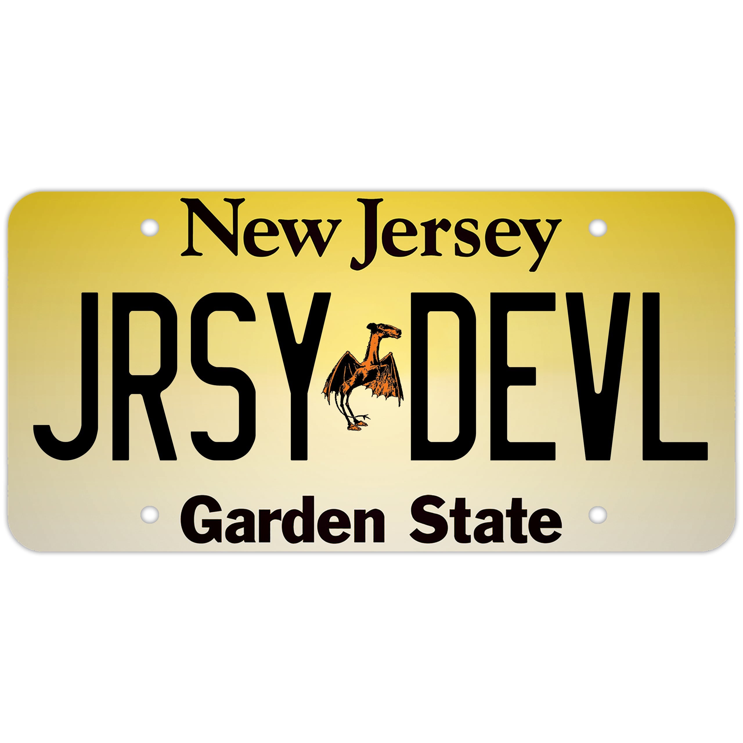 Jersey Devil Decorative  License Plate - True Jersey