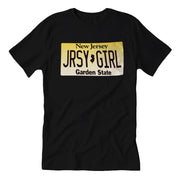 Jersey Girl License Plate T-Shirt - True Jersey
