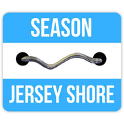 Jersey Shore Season Beach Badge Car Magnet - True Jersey
