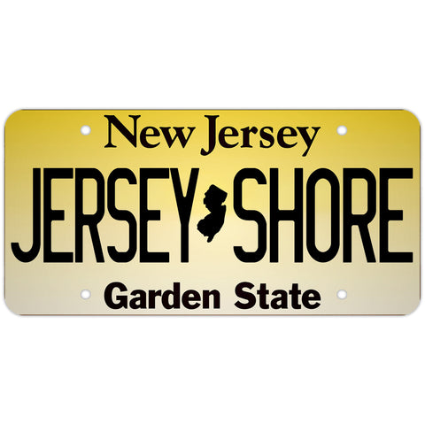 Jersey Shore Decorative  License Plate