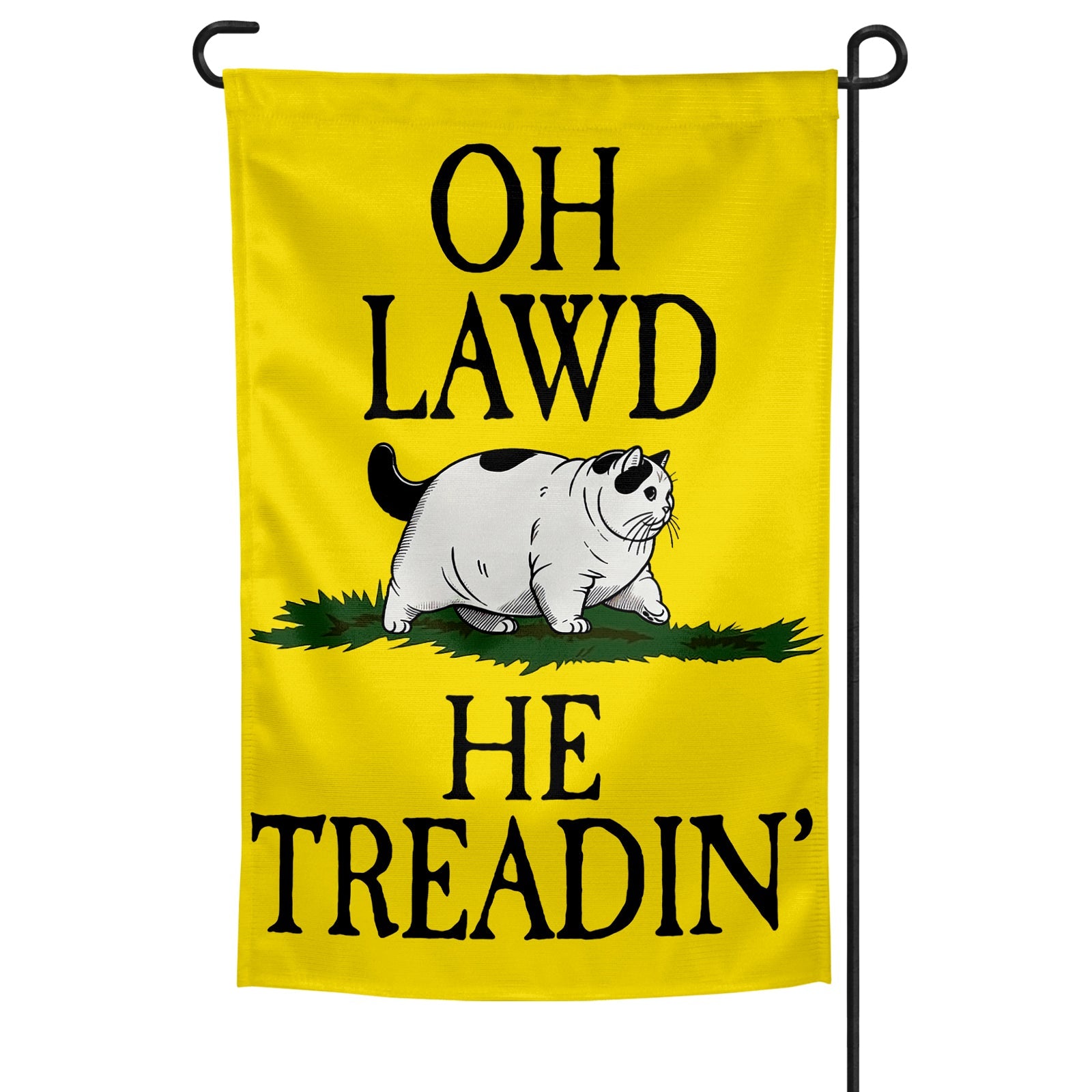 Oh Lawd He Treadin' Garden Flag - True Jersey