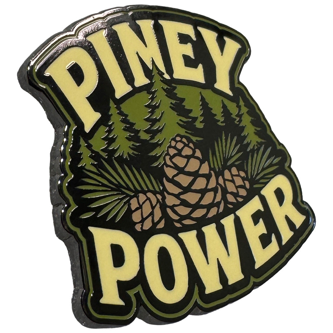 Piney Power Enamel Pin - True Jersey