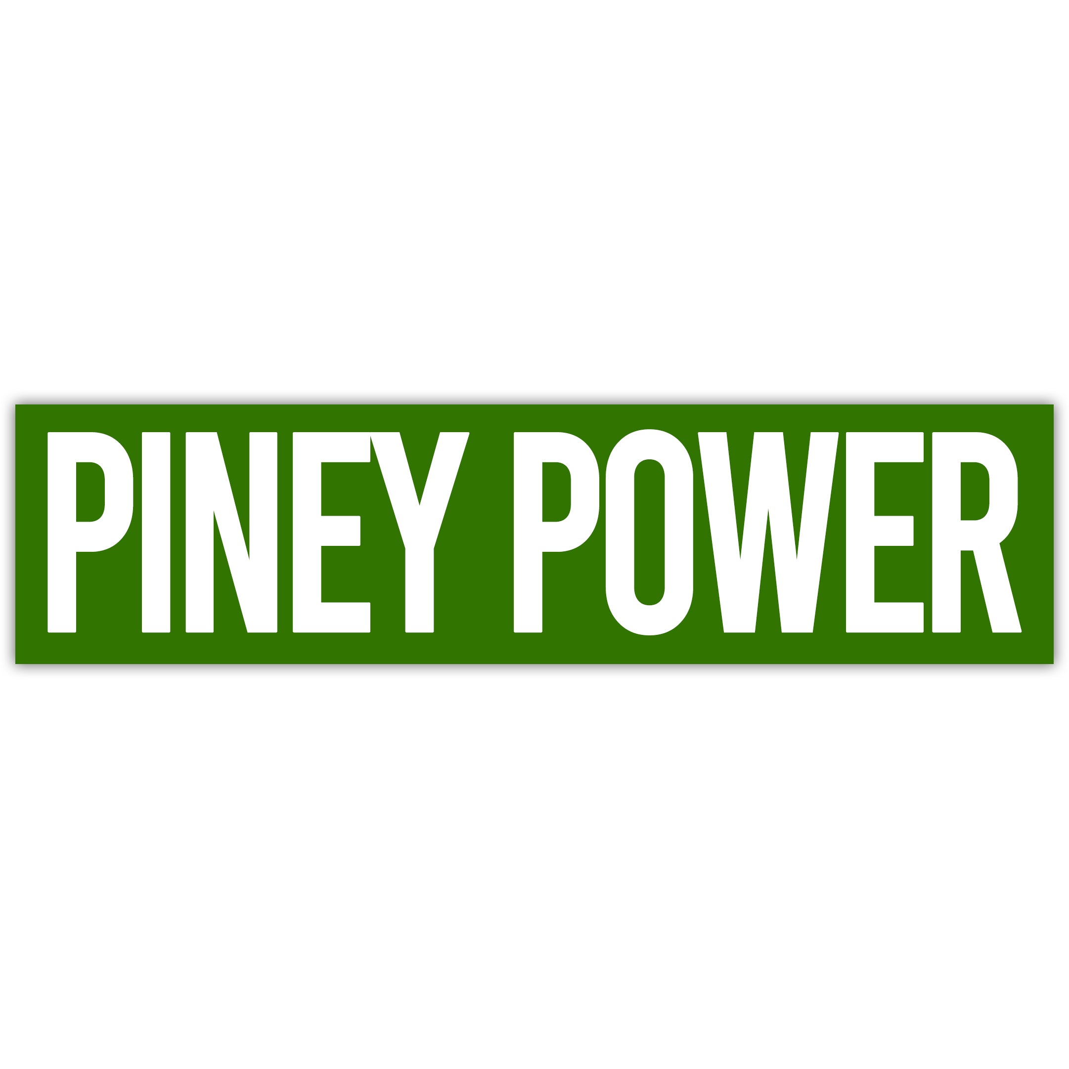 Piney Power Sticker - True Jersey