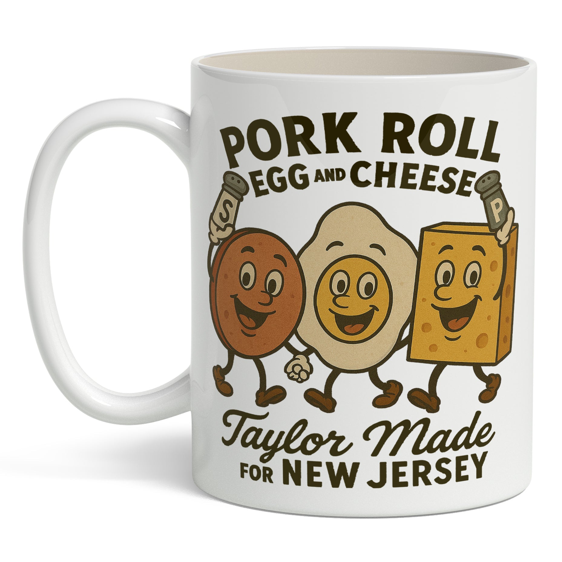 Pork Roll Egg and Cheese Taylor Made Mug - True Jersey