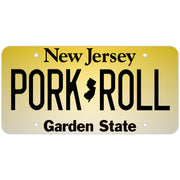 Pork Roll Decorative License Plate - True Jersey
