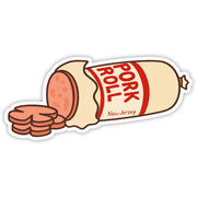 Pork Roll by the Roll Sticker - Shady Front