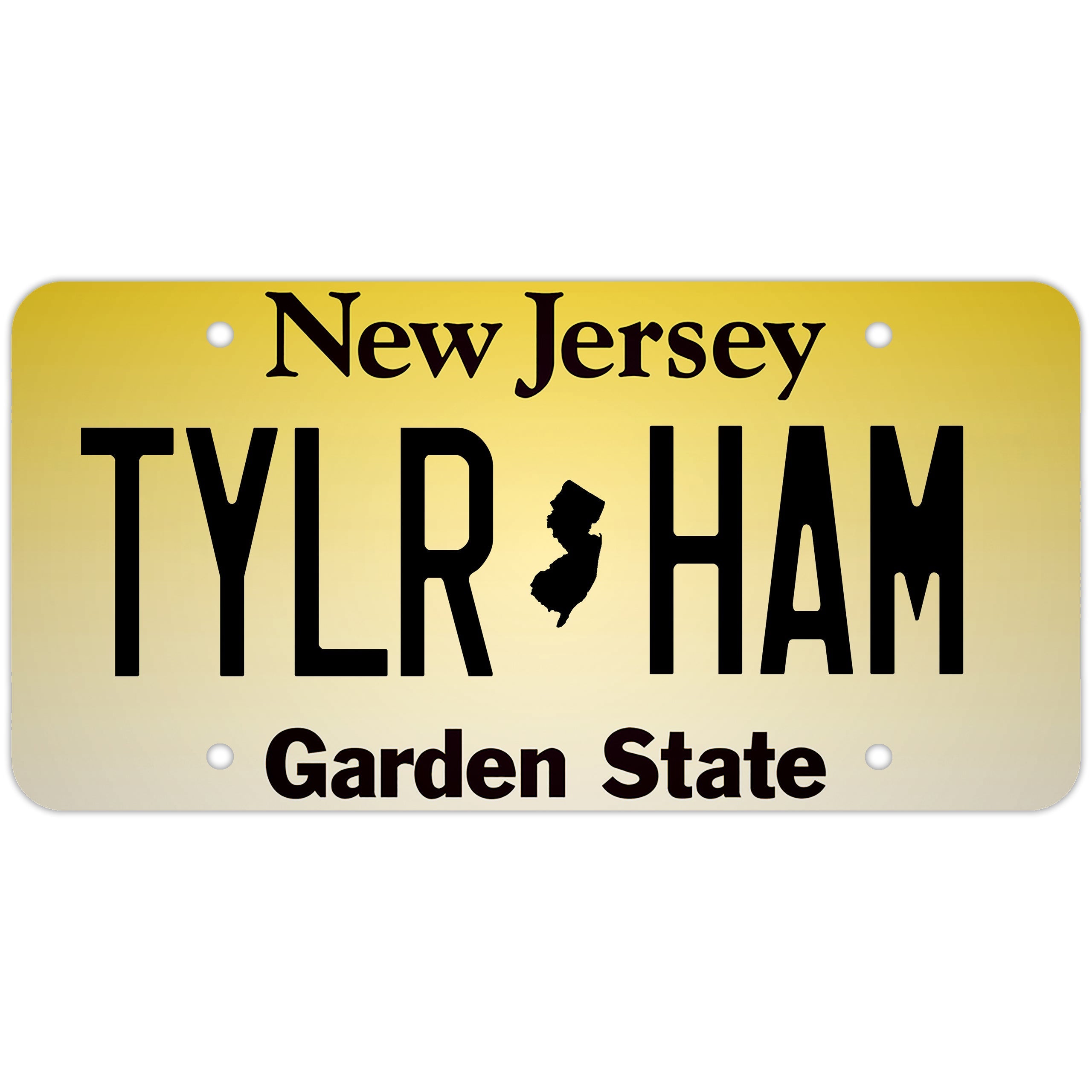 Taylor Ham Decorative License Plate - True Jersey