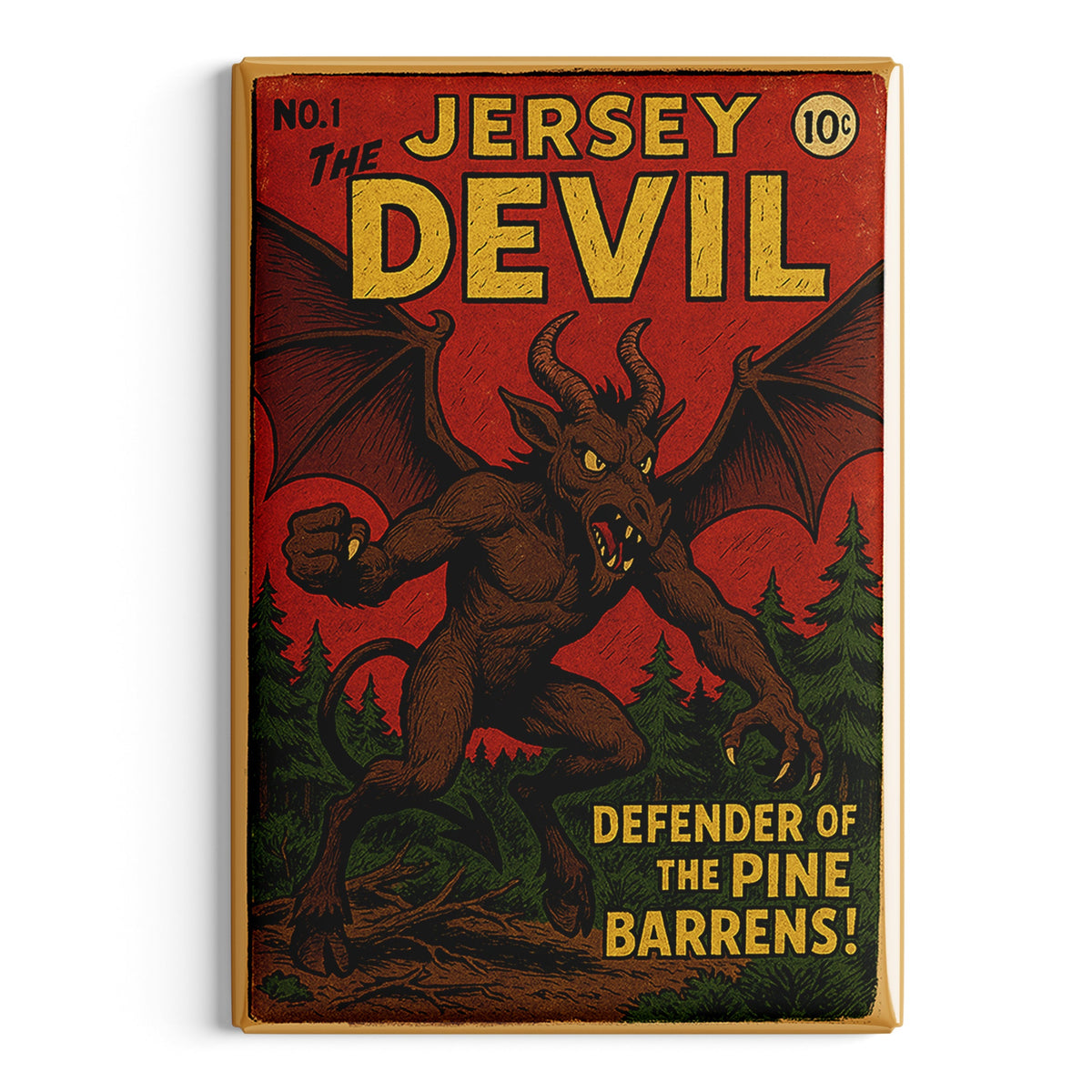 Jersey Devil Number One Fridge Magnet - True Jersey