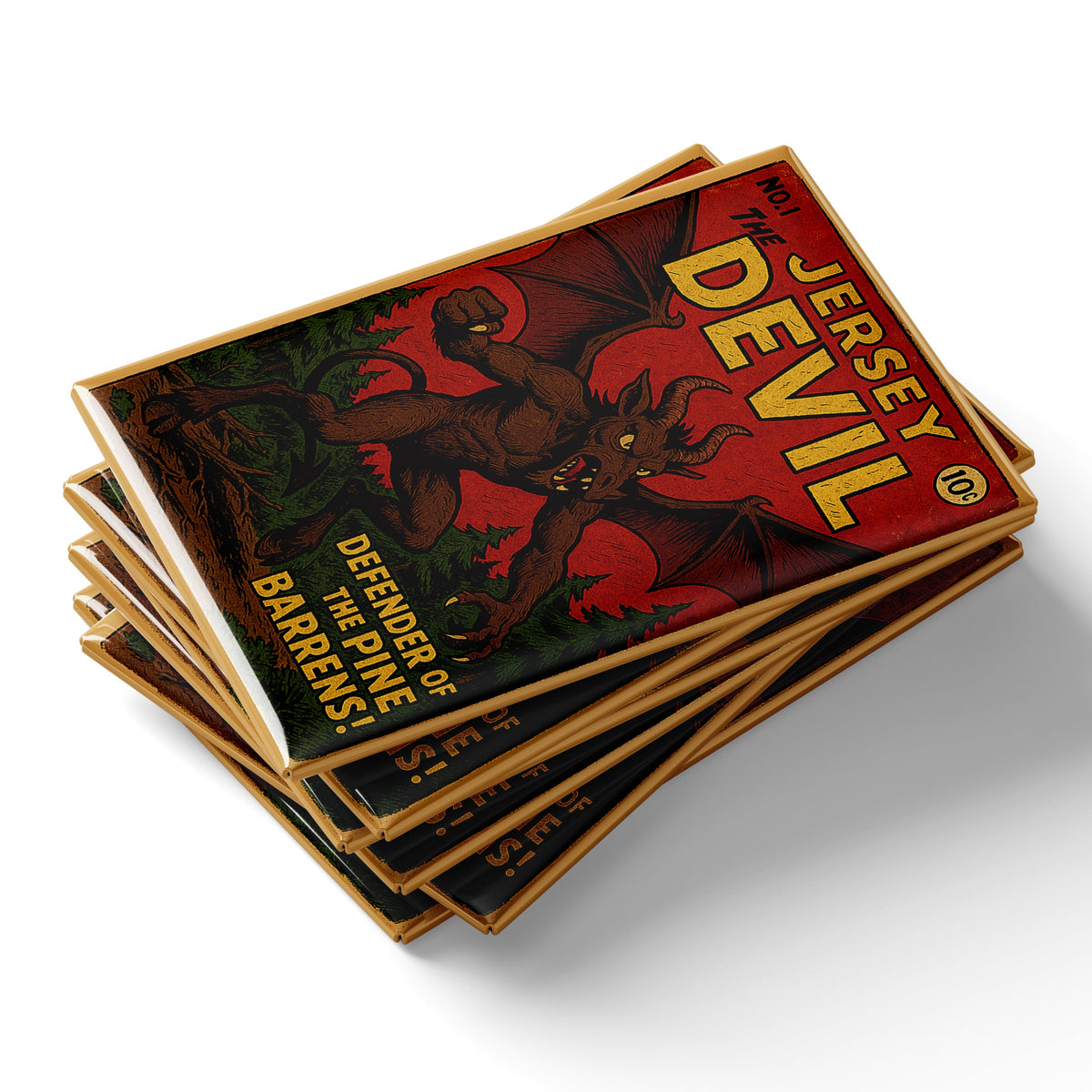 Jersey Devil Comic Fridge Magnets - True Jersey