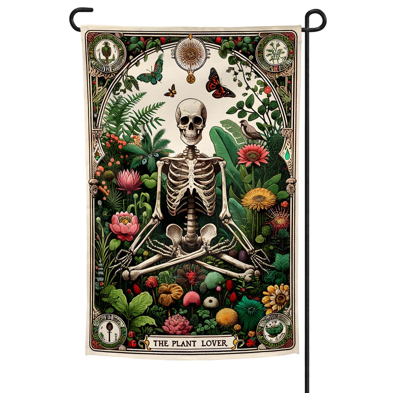 The Plant Lover Tarot Garden Flag - True Jersey