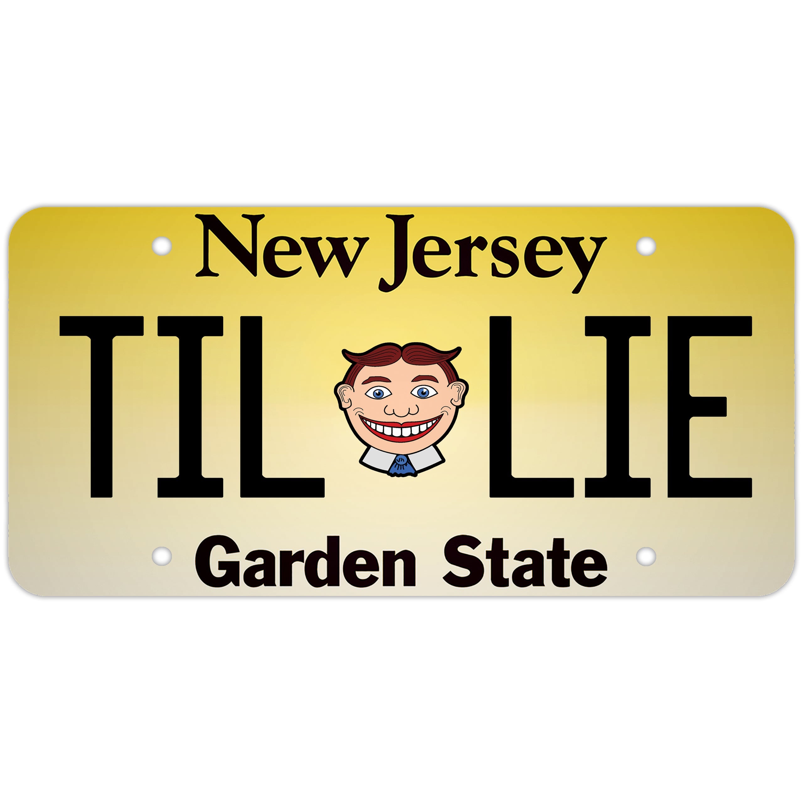 Asbury Park Tillie Decorative  License Plate - Shady Front