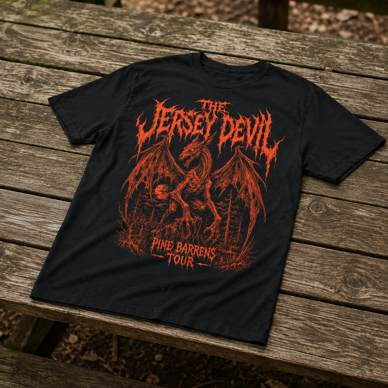 Jersey Devil Pine Barrens Tour T-Shirt - True Jersey