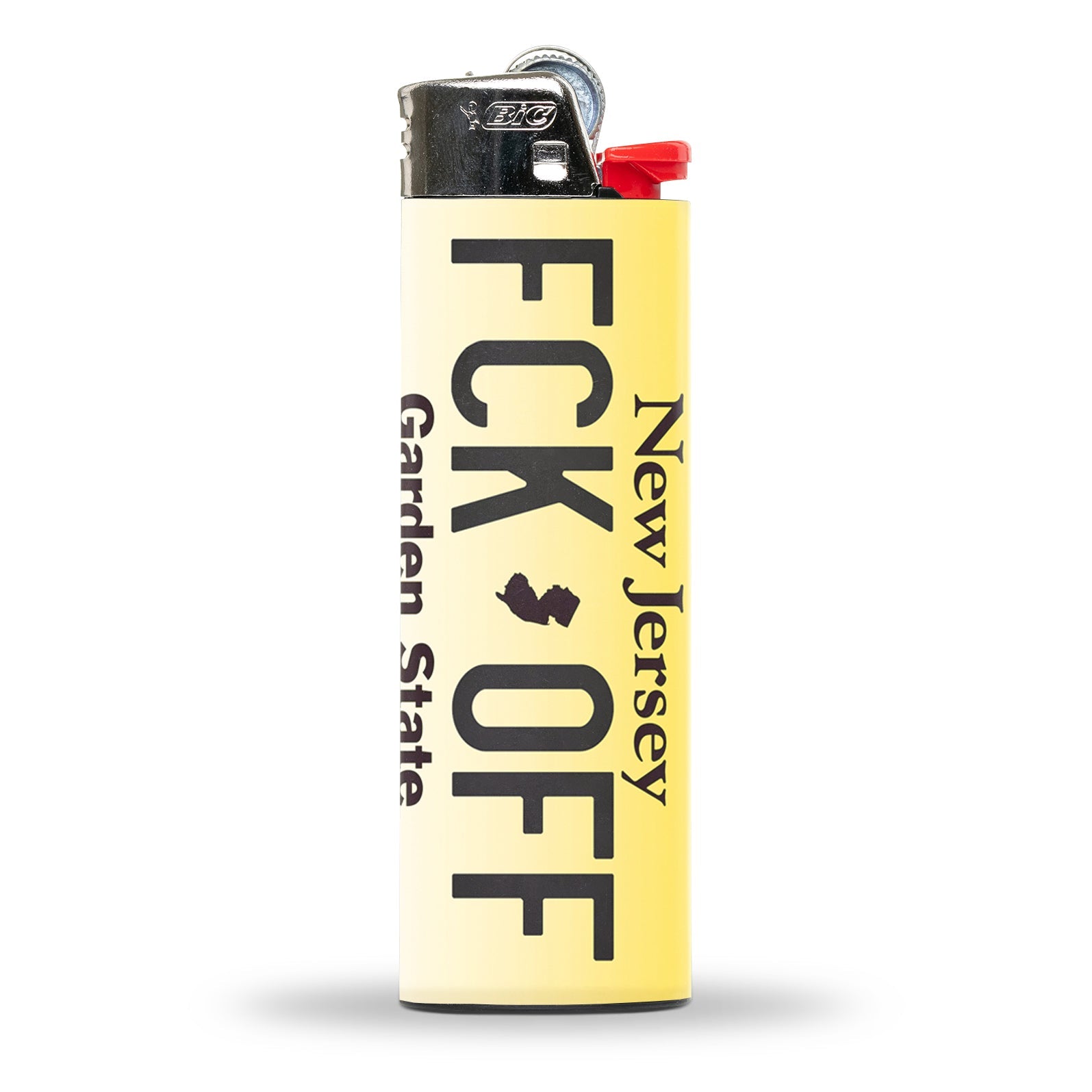License Plate "FCK-OFF" Lighter - True Jersey