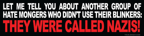 Clerks "Only Nazis Don't Use Blinkers" Sticker
