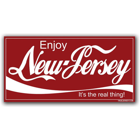 Enjoy New Jersey Sticker - True Jersey