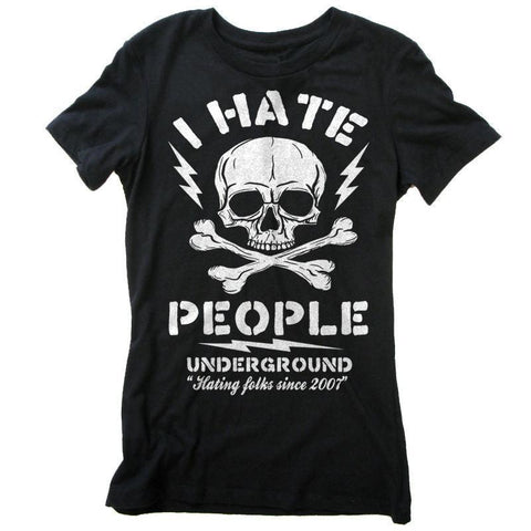 I Hate People Girls Shirt - The Original Underground