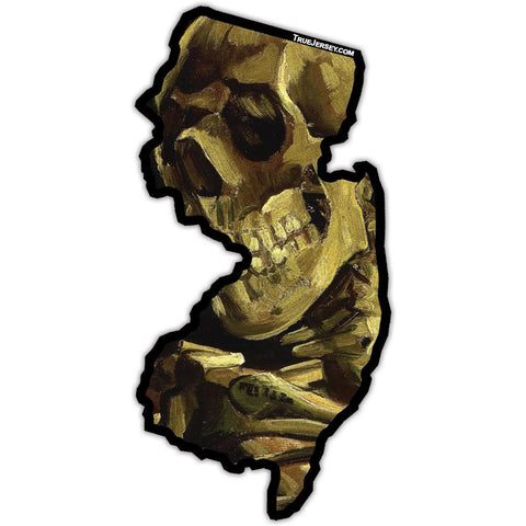 Jersey Bones Sticker - True Jersey