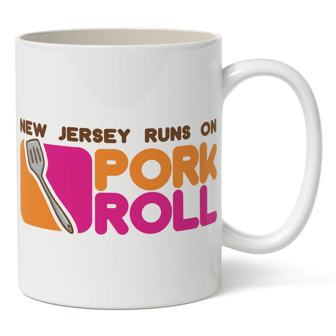 Jersey Runs on Pork Roll Mug - True Jersey