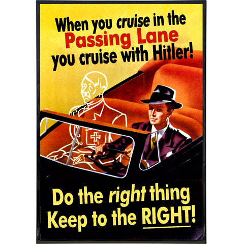 Keep to the Right Print - True Jersey