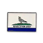 Republic of New Jersey Enamel Pin - True Jersey